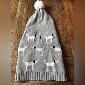 Stylish Gray Dog Print hoodie